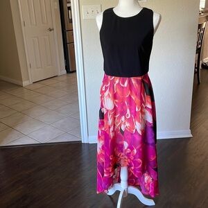 High Low floral dress